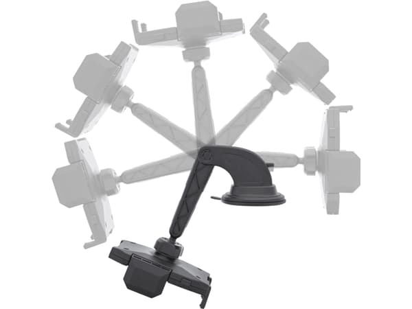 InLine 23156O, Digital mediaspelare, Mobiltelefon / smartphone, Navigator, Passiv hållare, Universal, Svart