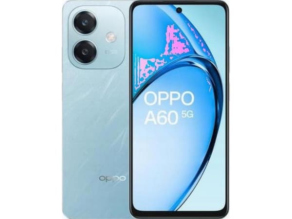 OPPO A60 5G, 16,9 cm (6.67"), 4 GB, 128 GB, 50 MP, Android 14, Sort, Rød
