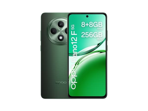 OPPO Reno12 F 5G 16,9 cm (6.67") Dual-SIM Android 14 USB Typ-C 8 GB 256 GB 5000 mAh Grün (110010233413)