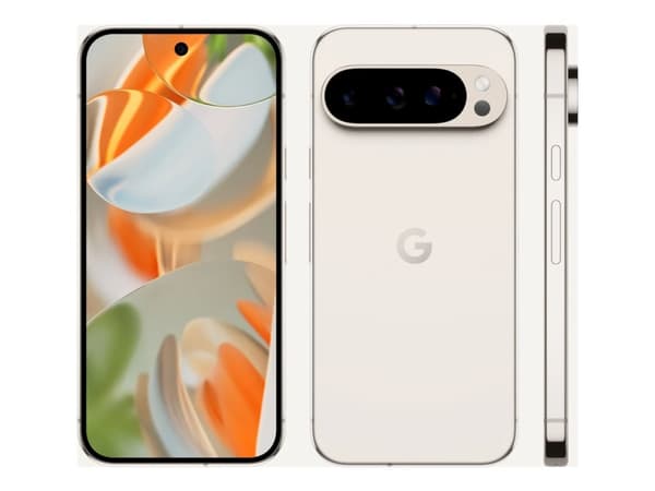 Google Pixel 9 Pro XL - 5G pekskärmsmobil - dual-SIM - RAM 16 GB / Internminne 256 GB - OLED-skärm - 6.8" - 2992 x 1344 pixels (120 Hz) - 3 st. bakre