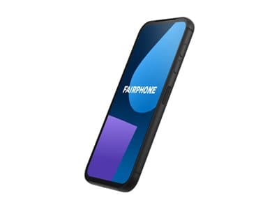 Fairphone 5 - 5G pekskärmsmobil - dual-SIM - RAM 6 GB / Internminne 128 GB - microSD slot - OLED-skärm - 6.46" - 2700 x 1224 pixlar (90 Hz) - 2 bakre Svart