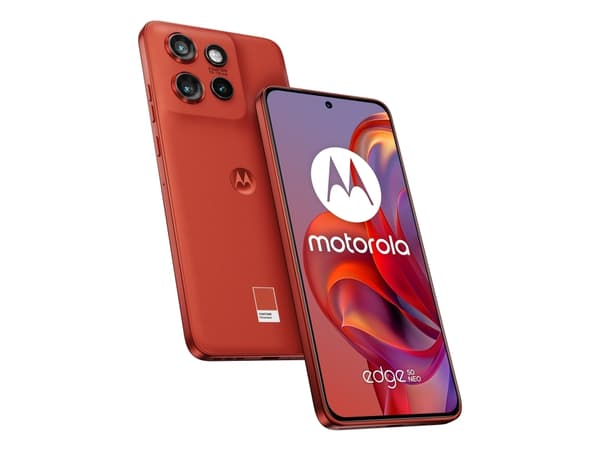 Motorola Edge 50 Neo , 16,1 cm (6.36"), 12 GB, 512 GB, 50 MP, Android 14, Rød