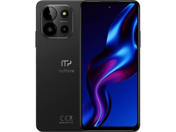 myPhone N23 5G smarttelefon 6/256 GB svart (N235G) Sort