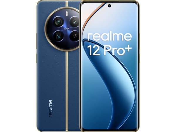 realme 12 Pro+, 17 cm (6.7"), 12 GB, 512 GB, 64 MP, Android 14, Blå Blå