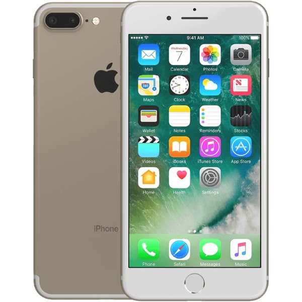 iPhone 7 Plus Gold 32 GB Klass A 100% batteri (refurbished)