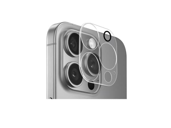 Puro Camera karkaistu lasi kamerasaareen iPhone 16 Pro / iPhone 16 Pro Max -puhelimille