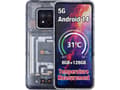 Miniatyrbild 3 av 3: AGM X6 Phantom, 17,2 cm (6.78"), 8 GB, 128 GB, 50 MP, Android 14, Transparent