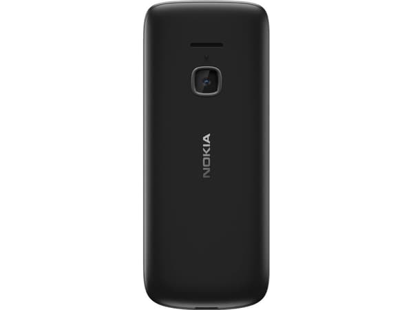 Nokia 225 4G, Bär, Dubbla SIM-kort, 6,1 cm (2.4"), 0,3 MP, 1150 mAh, Svart