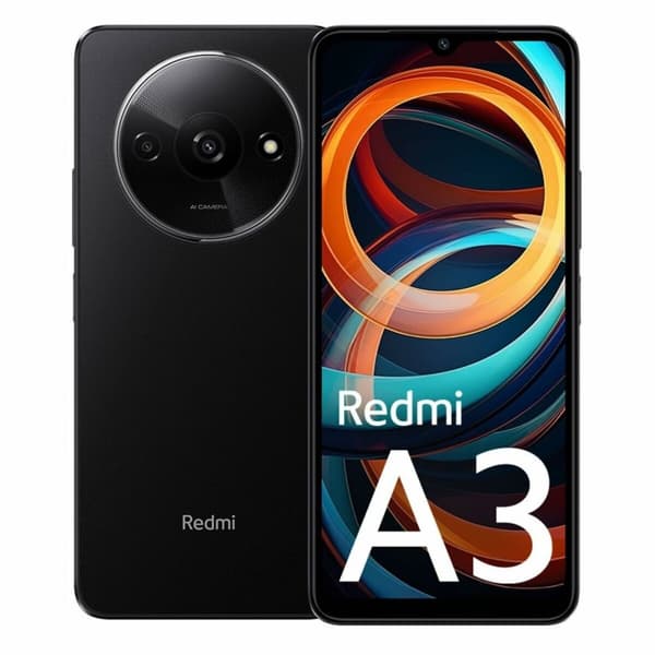 Smartphone Xiaomi Redmi A3 6,71" Octa Core Mediatek Helio G36 4 GB RAM 128 GB Sort Sort