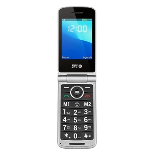 Mobiltelefon til ældre mennesker SPC 2321NS 2,8" Sort, Sølv