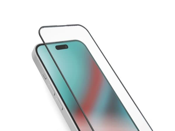 SBS TESCRFCIP1661, Apple, iPhone 16/15, Slagbestandig, Ridseresistent, Sort, Transparent, 1 stk