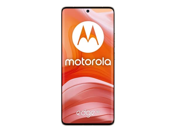 Motorola Edge 50 - 5G pekskärmsmobil - dual-SIM - RAM 12 GB / Internminne 512 GB - pOLED-skärm - 6.67" - 2712 x 1220 pixlar (120 Hz) - 3 st. bakre ka