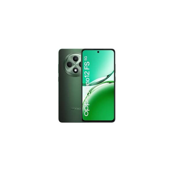 OPPO Reno 12FS 5G 8+256GB 6.67" Black Green ITA Grøn