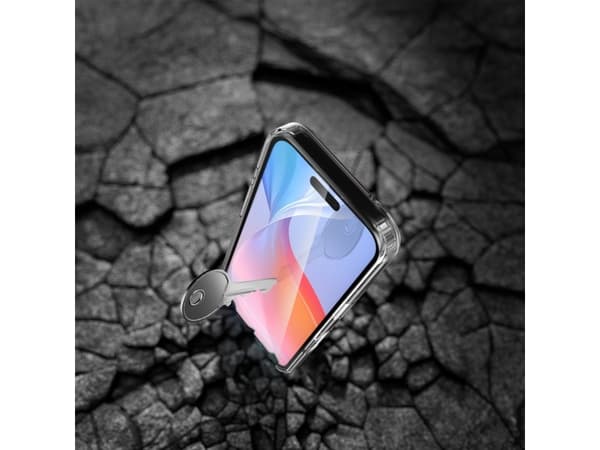 4smarts 541193, Apple, iPhone 16 Pro Max, Støtbestandig, Ripebestandig, Sjokkresistent, Gjennomsiktig, 1 stykker