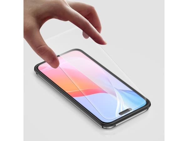 4smarts 541203, Apple, iPhone 16 Plus, Slagbestandig, Ridseresistent, läpinäkyvä, 1 stk