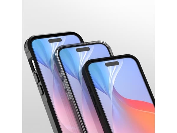 4smarts 541203, Apple, iPhone 16 Plus, Slagbestandig, Ridseresistent, läpinäkyvä, 1 stk