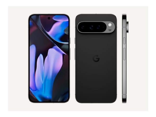 Google Pixel 9 Pro - 5G smarttelefon - dobbelt-SIM - RAM 16 GB / Internminne 128 GB - OLED-display - 6.3" - 1280 x 2856 piksler (120 Hz) - 3x bakkame