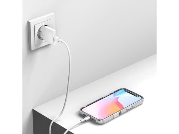 4smarts 541189, musta, harmaa, läpinäkyvä, valkoinen, 9H, Apple, iPhone 16, 240 g, 45 mm
