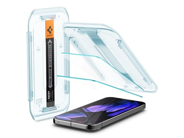 Spigen GLAS.TR "EZ FIT" 2-PACK GOOGLE PIXEL 9 PRO XL CLEAR HARDENED GLASS