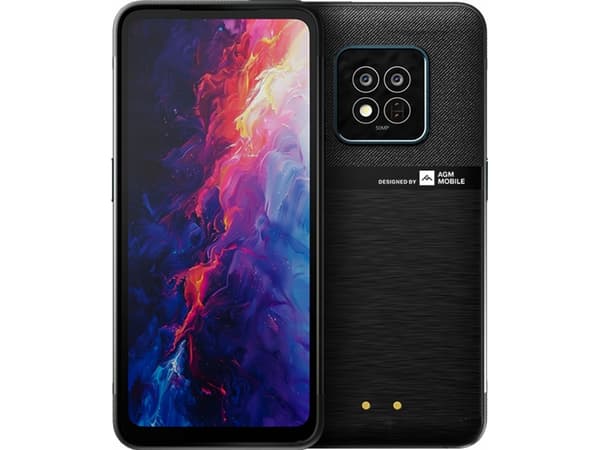 AGM X6, 17,2 cm (6.78"), 8 GB, 128 GB, 50 MP, Android 14, Svart