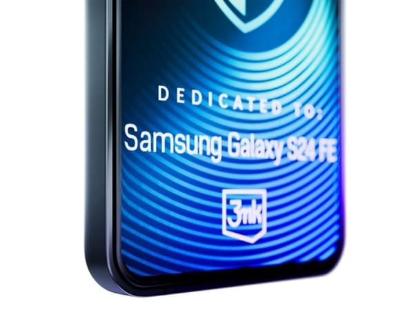 3MK HardGlass Max Lite, Samsung, Galaxy S24 FE, Reptålig, Svart, Transparent, 1 styck