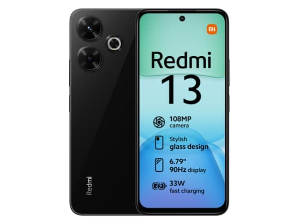 SMARTPHONE XIAOMI REDMI 13 128GB GRÅ Sort
