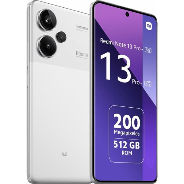 Smartphone Xiaomi REDMI NOTE 13 PRO+ 6,67" Mediatek Dimensity 7200 Ultra 12 GB RAM 512 GB Hvid
