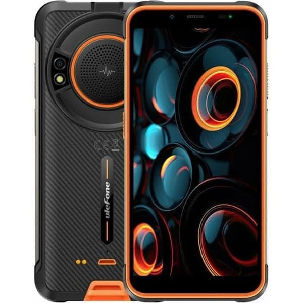 Smartphone Ulefone ULEFONE POWER ARMOR 16S 8+128GB DS 4G ORANGE NFC OEM Svart, Orange