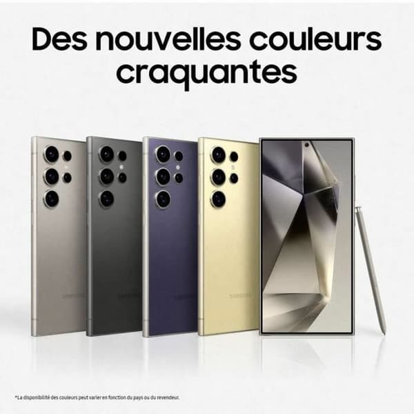 Smartphone Samsung 12 GB RAM 256 GB Gul