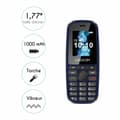 Miniatyrbillede 2 af 2: Mobiltelefon Logicom Posh 402 Blå