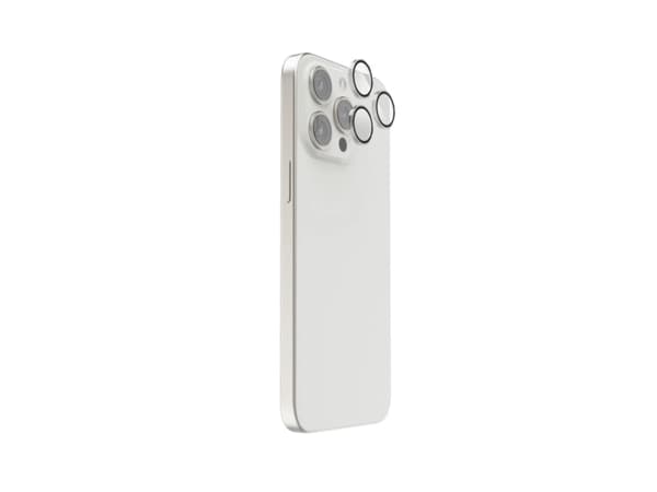 Hama Lens Protect, Apple, iPhone 16 Pro / 16 Pro Max, Slagbestandig, Støtbestandig, Ripebestandig, Knusesikker, Gjennomsiktig, 3 stykker