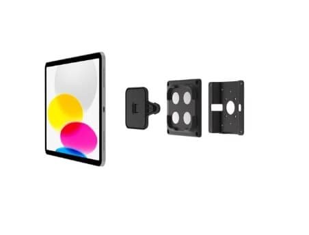 Compulocks Universal Tablet Magnetic Wall Mount - Monteringssats (väggmonteringskonsol, magnetisk montering) - för surfplatta - stål - svart - monter