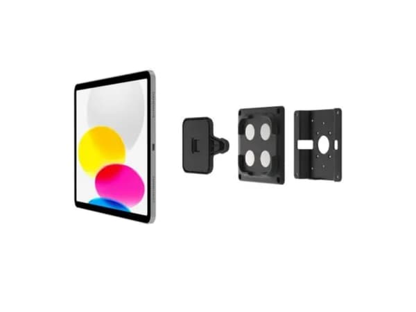 Compulocks Universal Tablet Magnetic Wall Mount - Monteringssats (väggmonteringskonsol, magnetisk montering) - för surfplatta - stål - svart - monter