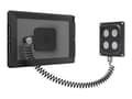 Miniatyrbild 2 av 5: Compulocks Universal Tablet Magnetic Wall Mount - Monteringssats (väggmonteringskonsol, magnetisk montering) - för surfplatta - stål - svart - monter
