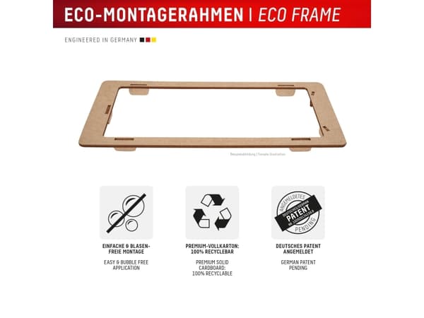 Displex 02004, Apple, iPhone 16 Pro Max, Smudsafvisende, Smudsafvisende, Slagbestandig, Ridseresistent, Transparent, 1 stk