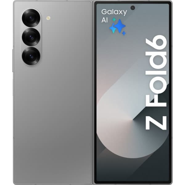 Samsung Galaxy Z Fold6 5G -puhelin, 512/12 Gt, Silver Shadow