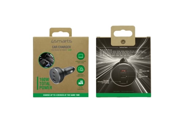 4smarts 541224, Automatisk, DC, 20 V, Sort