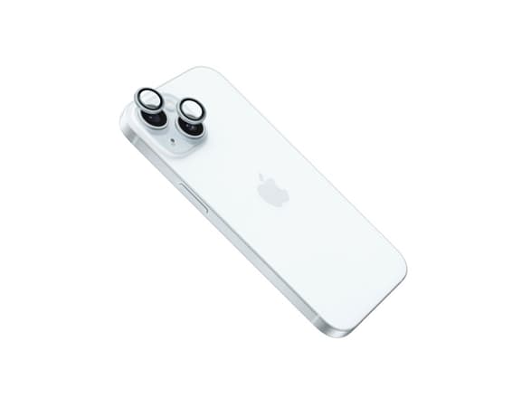 FIXED - Linsebeskytter for mobiltelefon - blå - for Apple iPhone 16, 16 Plus