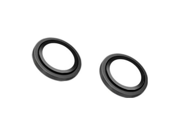 FIXED - Linsebeskytter for mobiltelefon - svart - for Apple iPhone 16, 16 Plus