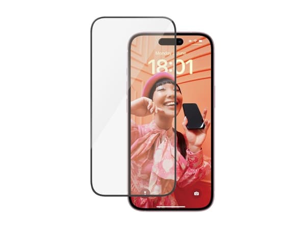 PanzerGlass ® Näytönsuoja iPhone 15 | Ultra-Wide Fit, Apple, Apple - iPhone 15, kuivakäyttö, iskunkestävä, läpinäkyvä, 1 kpl