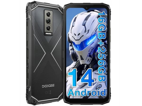 DOOGEE Blade 10 Pro-telefon, 256/6 GB, svart