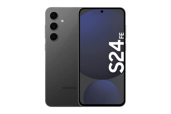 Samsung Galaxy S24 FE - 5G smarttelefon - dobbelt-SIM - RAM 8 GB / Internminne 128 GB - OLED-display - 6.7" - 2340 x 1080 piksler (120 Hz) - 3x bakka Grafitt