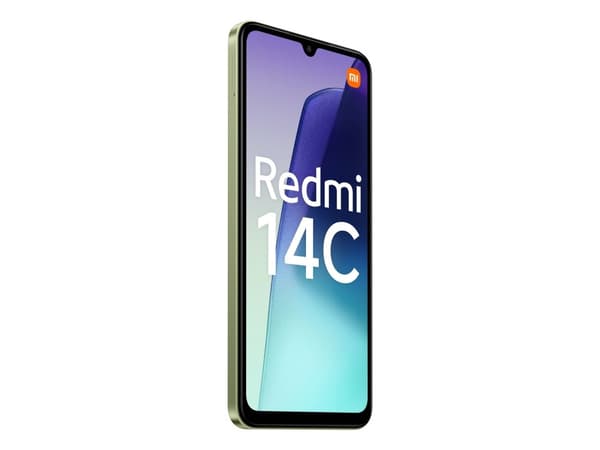 Xiaomi Redmi 14C - 4G smarttelefon - dobbelt-SIM - RAM 8 GB / Internminne 256 GB - 6.88" - 1640 x 720 piksler (120 Hz) - 2x bakkameraer 50 MP - front