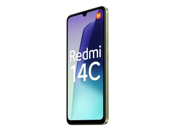 Xiaomi Redmi 14C - 4G smarttelefon - dobbelt-SIM - RAM 8 GB / Internminne 256 GB - 6.88" - 1640 x 720 piksler (120 Hz) - 2x bakkameraer 50 MP - front