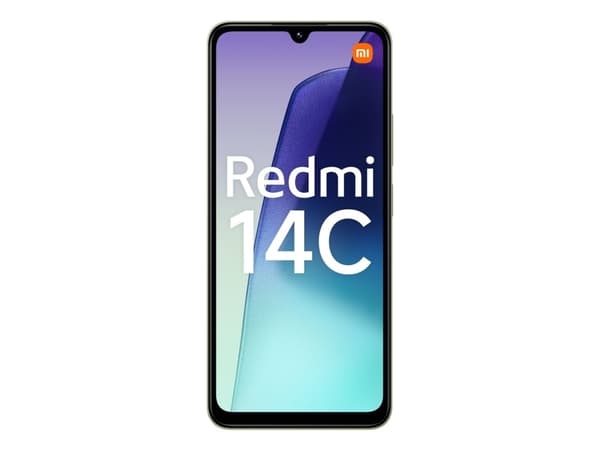 Xiaomi Redmi 14C - 4G smarttelefon - dobbelt-SIM - RAM 8 GB / Internminne 256 GB - 6.88" - 1640 x 720 piksler (120 Hz) - 2x bakkameraer 50 MP - front