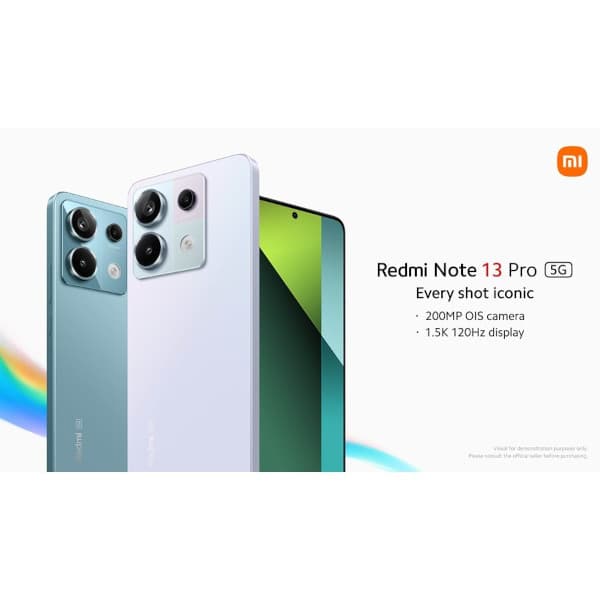 Xiaomi Redmi Note 13 Pro 5G 6.67" 256GB Smartphone - Auroralilla