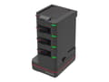 Miniatyrbilde 1 av 2: Honeywell - Batterilader - med universelle kopper - utgangskontakter: 4 - for Honeywell CT45