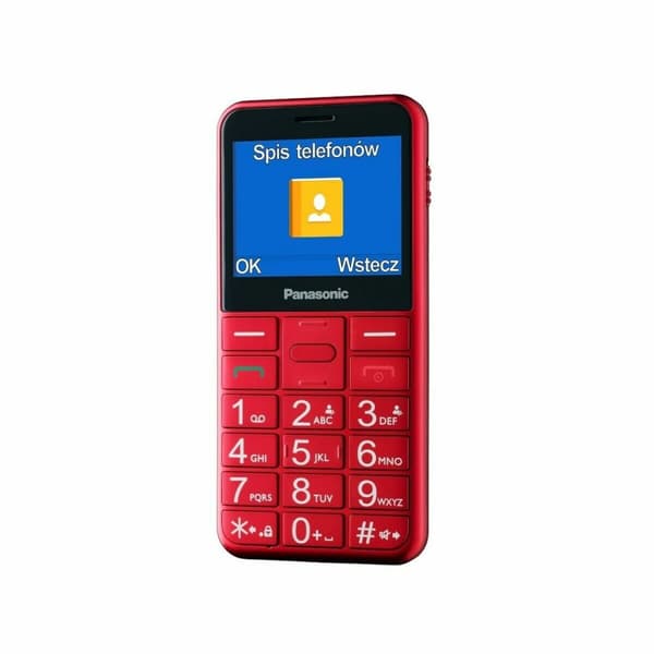 Mobiltelefon til ældre mennesker Panasonic KX-TU155EXRN 2,4"