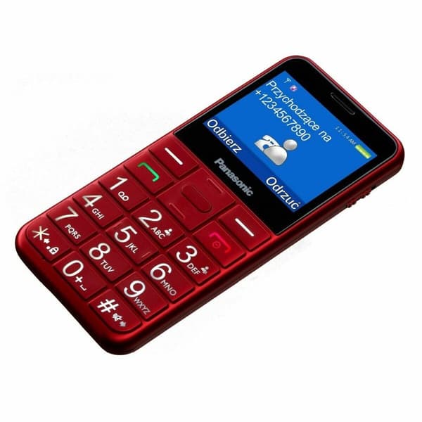 Mobiltelefon til ældre mennesker Panasonic KX-TU155EXRN 2,4"