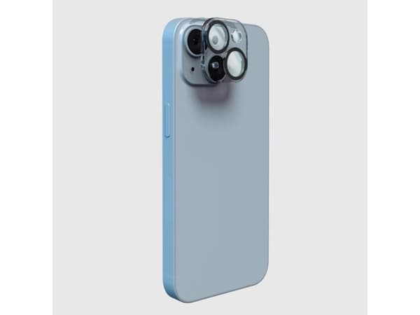 SBS TED3OCAMGLIP15, Apple, iPhone 15, iPhone 15 Plus, iskunkestävä, iskunkestävä, musta, läpinäkyvä, 1 kpl